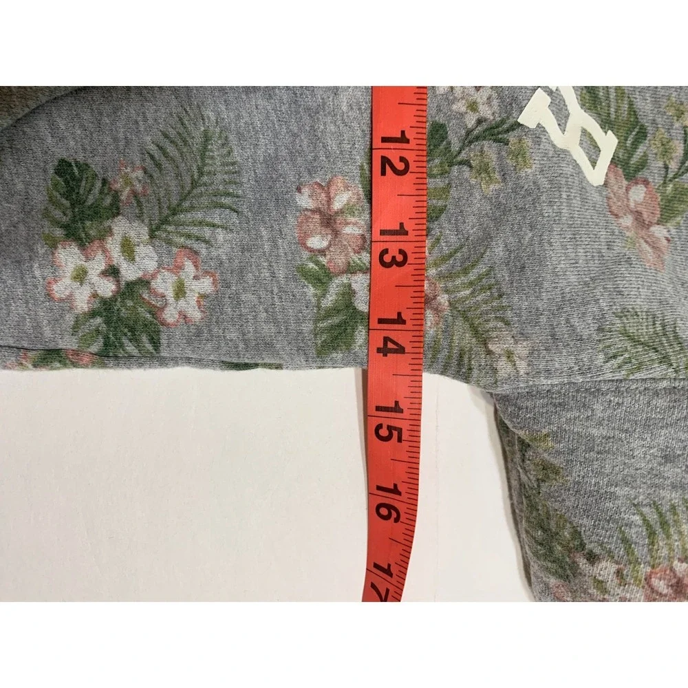 Art‎ Class Kids Grey Floral Summer Vibes Hoodie Size 4T Pullover Long Sleeve